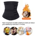 thumbnail image 5 of Ilfioreemio Women's Waist Trainer Tummy Control Corset Trimmer Belt Waist Cincher Slimming Weight Loss Shapewear, 5 of 6