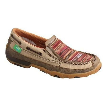 Moc Womens Slip - Women's Twisted X WDMS013 ECO TWX Slip-On Driving Moc