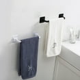 thumbnail image 5 of 26.5cm Self Adhesive Bathroom Towel Bar- Stainless Steel Bath Wall Shelf Rack Hanging Towel Stick On Sticky Hanger Contemporary Style, NO Drillin, 5 of 6