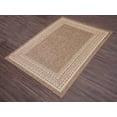 thumbnail image 3 of Classic Border Rug - 2 ft. x 3 ft., Neutral, Indoor/Outdoor Decor Accent Rug with Intricate Border, UV, Fade Resistant, Waterproof Rug | Decorative Rugs, 3 of 8