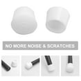 thumbnail image 6 of Rubber Leg Cap Pad Tips End Tip Cover Furniture Table Chair End Feet Floor Protector 22mm 7/8" Inner Dia 2pcs, 6 of 7