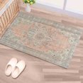 thumbnail image 5 of Medallion Pattern Rug, Kitchen Rugs, Oriental Rug, Home Decor Rug, Medallion Rugs, Antique Style Rug, Salon Rug, Turkish Rug, Soft Tones Rug, 2.6'x6.5' - 80x200 cm, 5 of 8