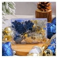 thumbnail image 3 of 60PCS Christmas Ball Ornaments - Colorful Plastic Stripe Hanging Christmas Balls for Tree Decorations, Perfect for Xmas Parties & Holiday Celebrations, 3 of 7