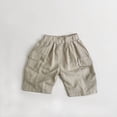 thumbnail image 2 of Generic Kids Summer Cotton Linen Pants Toddler Boys Girls Cargo Trousers Baggy Wide Leg Pull On Harem Pants Soft Gauze Muslin Bottoms, 2 of 9