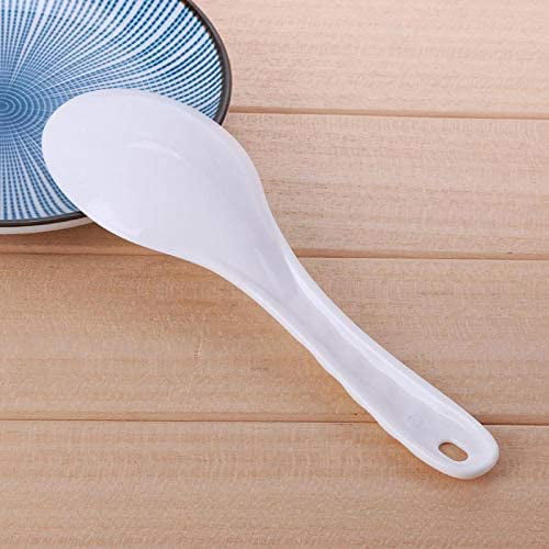 2Pcs White Non Stick Plastic Rice Shovel Sushi Rice Paddle Hand Roll Spoons Kitchen Gadgets Tool Accessories 