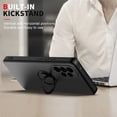 thumbnail image 5 of Liquid Silicone Magnetic Bracket Ring Soft Phone Case For Samsung A54 A53 A52 A51 A71 A34 A32 A22 A73 S23 Ultra Plus S21FE Cover, 5 of 5