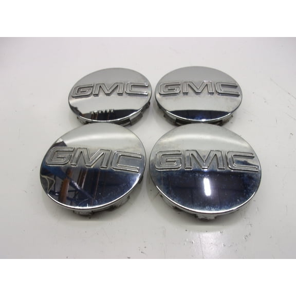 Pre-Owned 2011 GMC Yukon 1500 20" Wheel 4 Chrome Center Caps 9595759 OEM (Good)