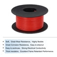 thumbnail image 3 of Uxcell 22 Gauge Silicone Wire 22AWG Electrical Wire Stranded Tinned Copper High Temp Hookup Spool 49.2ft Red, 3 of 7