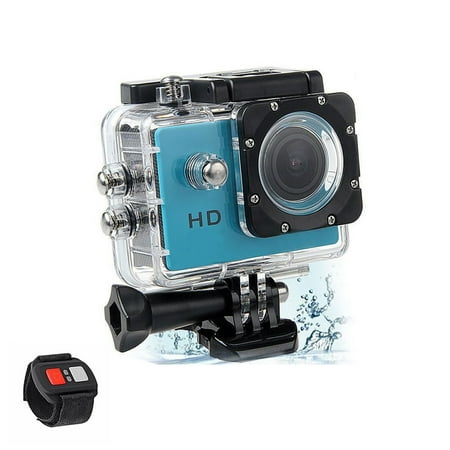 4K Action Pro Waterproof All Digital UHD WiFi Camera + RF Remote And Accessories