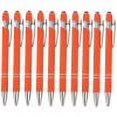 thumbnail image 1 of TIMIFIS 10Pcs Gel Ink Pens, 0.5Mm Fine Point Black Ink Pens Premium Retractable Metal Ballpoint Pen Study Journaling Supplies Starting Season Gifts fors, 1 of 9