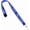 Blue, variant on 5 Pack - Hall Pass Lanyards with Safety Breakaway Clasp - High Visibility Printed Neck Straps for School ID Badges & Custom Passes, Soft, Durable, Comfortable & Safe for Students (Yellow)