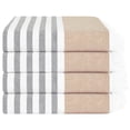 thumbnail image 2 of Toallas de Playa Americanas de Lino Suave Turcas Peshtemal 4 Pack, 2 of 9