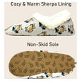 thumbnail image 4 of OoohGeez Womens Funny House Slippers, Corgi Boi, Fluffy Cozy Shoes with Grippers, M (Size 7-8), 4 of 6