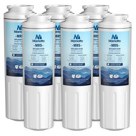 

MARRIOTTO Replacement Water Filter for UKF8001 4396395 EDR4RXD1 6 Pack