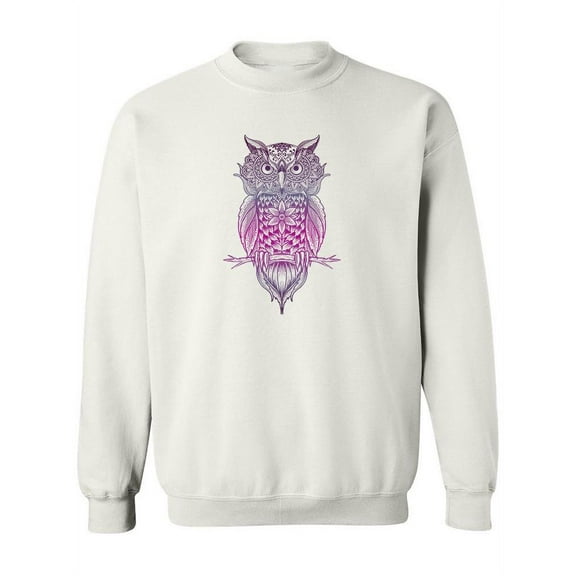 Ethnic Owl Sweatshirt Women -Image by Shutterstock, Female XX-Large