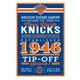 New York Knicks Signe 11x17 Bois Design Établi – image 1 sur 1