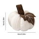 thumbnail image 4 of Calabazas Ganchillo Adorno Calabaza Punto para Acción Gracias () Blanco, 4 of 4