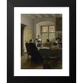 thumbnail image 2 of Max Volkhart 14x18 Black Modern Framed Museum Art Print Titled - A Toast, 2 of 5