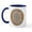 White/Navy Inside, variant on CafePress - Round Tuit Mug - 11 oz Ceramic Mug - Novelty Coffee Tea Cup