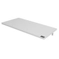 thumbnail image 7 of Wall Mounted Folding Table, 35.4" Drop Leaf Desk, Floating Desk with Bracket, Fold Down Table for Small Spaces, Home Office, Kitchen, White, 7 of 7