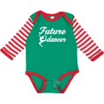 thumbnail image 3 of Inktastic Future Dancer Childs Dancing Girls Long Sleeve Baby Bodysuit, 3 of 5