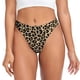 thumbnail image 1 of Fotbe Leopard Print-1 Tanga Sin Costuras para Mujer con Estampado – Panties Invisibles, Transpirables y Cómodos para Uso Diario-3X-Large, 1 of 5
