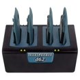 thumbnail image 1 of Transformer 4-Bay Battery Charger for Ascom d62 and i62 Batteries. Power Supply Included, 1 of 4