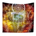 thumbnail image 2 of 59x51" Colorful Dream Catcher Feather Printed Wall Hanging Tapestry Party  Indoor/Outdoor Home Decor, 2 of 2