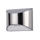 thumbnail image 4 of 2Pcs Outdoor Stainless Steel Solar Wall Lamp Waterproof 4 Leds Yard Garden Lighting Fence Step Stairs Lights, 4 of 5