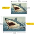 thumbnail image 5 of FREEAMG Shark Jigsaw Puzzles 1000 Piece for Adults Large Puzzle Game Challenging Family Puzzle Game for Adults Teens 29.5" x 19.7", 5 of 7
