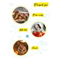thumbnail image 3 of Mini Nutella Glass Jars Chocolate Hazelnut Spread (0.88 Oz) –(7 Units) Weekly Pack + 7 Mini Spoons Atrevo Bundle Pack. Made in Italy. Stockings Stuffers, 3 of 6