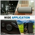 thumbnail image 6 of Uxcell Black 6.5 Inch EVA Foam Speaker Edge Surround Rings Replacement Parts for Speaker Repair or DIY 4 Pcs, 6 of 6