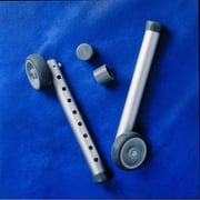 Fixed Wheels with Rear Glide Tips