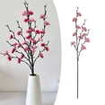 thumbnail image 2 of Cherry Blossom Branches 21.3" White Fake Flowers Spring Decorations for Home Decor, Artificial Flowers Long Stem Branches for Vase Wedding Office Party Table Decor Centerpieces, 2 of 9