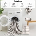 thumbnail image 6 of Jessy Home 6 Piece Dark Brown Bath Towel Set for Bathroom-2 Bath Towels,2 Hand Towels,2 Washcloths Soft and Plush Highly Absorbent Towel for Hotel & Spa, 6 of 7