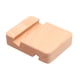 thumbnail image 1 of Soporte de madera para teléfono móvil Lazy People, universal, para escritorio y tableta, para casa y oficina (doble ranura), 1 of 5