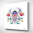 thumbnail image 2 of Epic Art 'Folk Art Beetle' by Rachel Nieman, Acrylic Glass Wall Art, 12"x12", 2 of 8