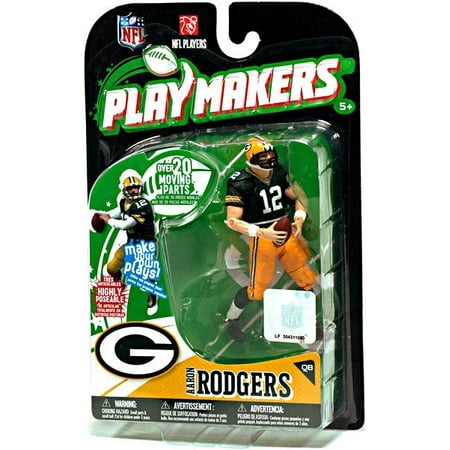 McFarlane NFL Playmakers Series 1 Aaron Rodgers Action Figure