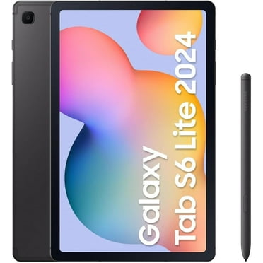 Samsung Galaxy Tab S6 Lite (2024, SM-P620) Wi-Fi Model with S Pen (No Case) 10.4" (Gray, 128GB 4GB)