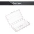 thumbnail image 3 of HUGFEGWE 2 x 18650 Battery Storage Case Holder Organizer Box Transparent 2Pcs CA919-114774, 3 of 6