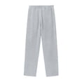 thumbnail image 4 of LEKWK Mens Basketball Sweatpants Tear Away Snap Elastic Waist Track Pants Baggy Loose Fit Casual Post Surgery Trousers Workout Running Gym Activewear, 4 of 7