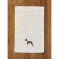 thumbnail image 4 of Serafina Home Holiday Christmas Cotton Tip Towels: Decorative Embroidered Dog Design, 3 Piece Gift Pack (Bulldog), 4 of 4