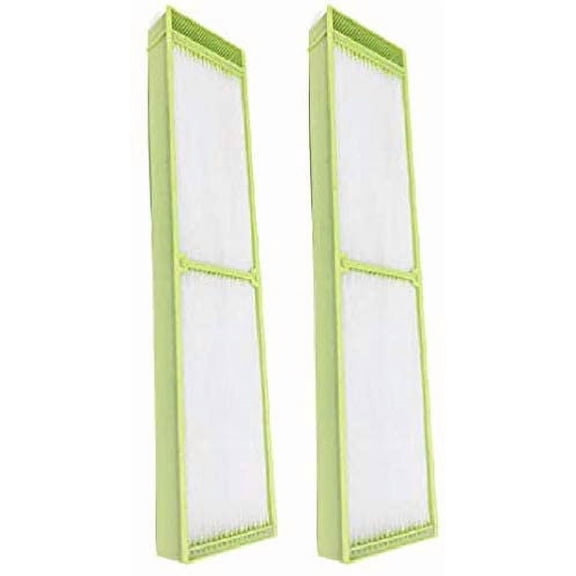 Nispira True HEPA Filter Compatible with Air Purifier Part TF50-Carbon HEPA-Fresh Replacement. 2 Packs
