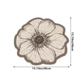 thumbnail image 3 of TIMIFIS Bathroom Rugs Countertop Diatomite Water Absorbing Drying Mat Hand Washing Countertop Heat Insulation Mat Abrasion Kitchen Draining Mat Bath Mat, 3 of 6