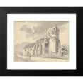thumbnail image 2 of Capt. Francis Grose 14x11 Black Modern Framed Museum Art Print Titled - South Mimms Church, Hertfordshire (1787), 2 of 5