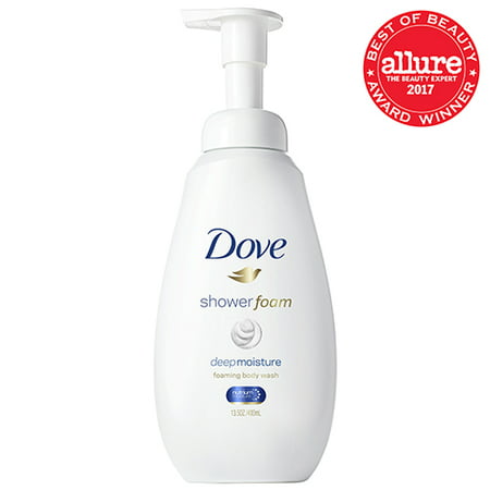 (2 pack) Dove Deep Moisture Shower Foam, 13.5 oz