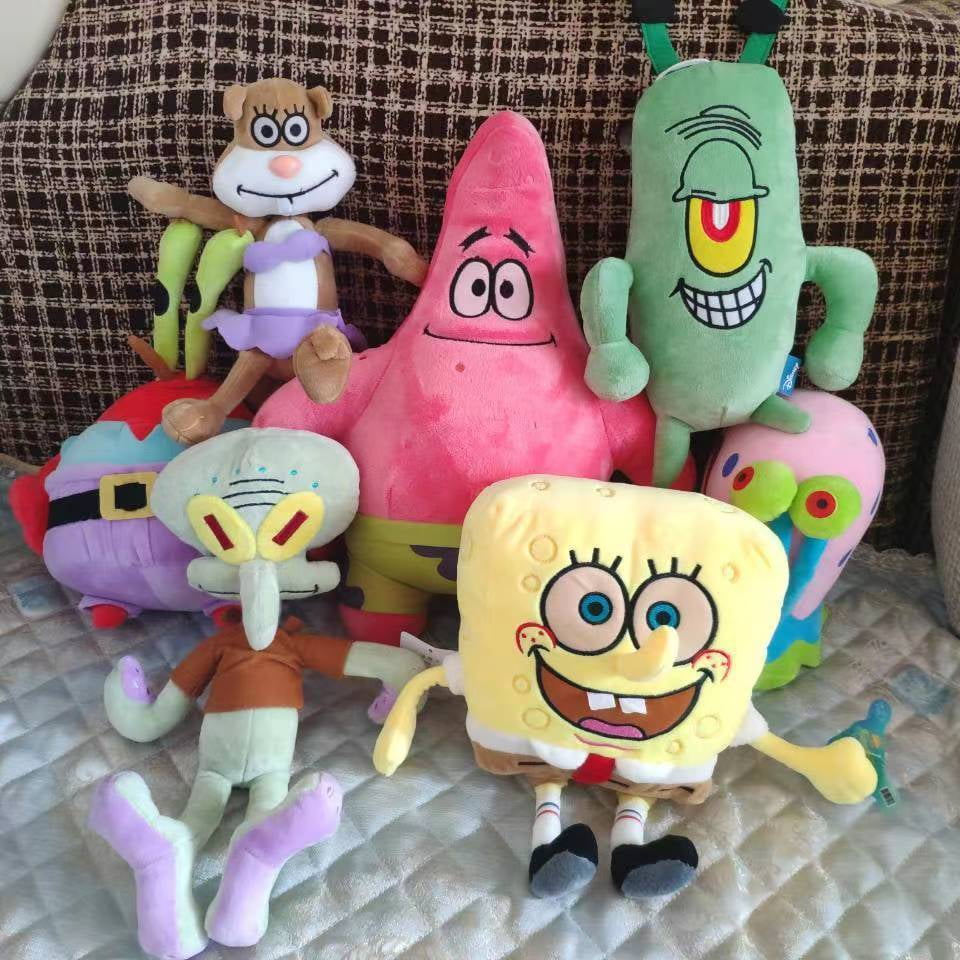 Patricio Bob Peluche De Bob Esponja Peluche Original Bob Esponja