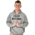 thumbnail image 5 of I Sleep With Dogs Pet Owner Funny Hoodie Sweatshirt Women Men Brisco Brands S, 5 of 6