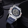 thumbnail image 4 of SMAEL Round Men Tactical Digital Watch 5ATM Waterproof TPU Strap Digital Sports Watch, 4 of 7