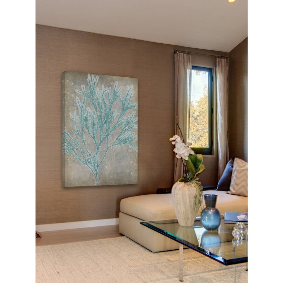 Marmont Hill "Spa Seaweed I" Painting Print on Wrapped Canvas